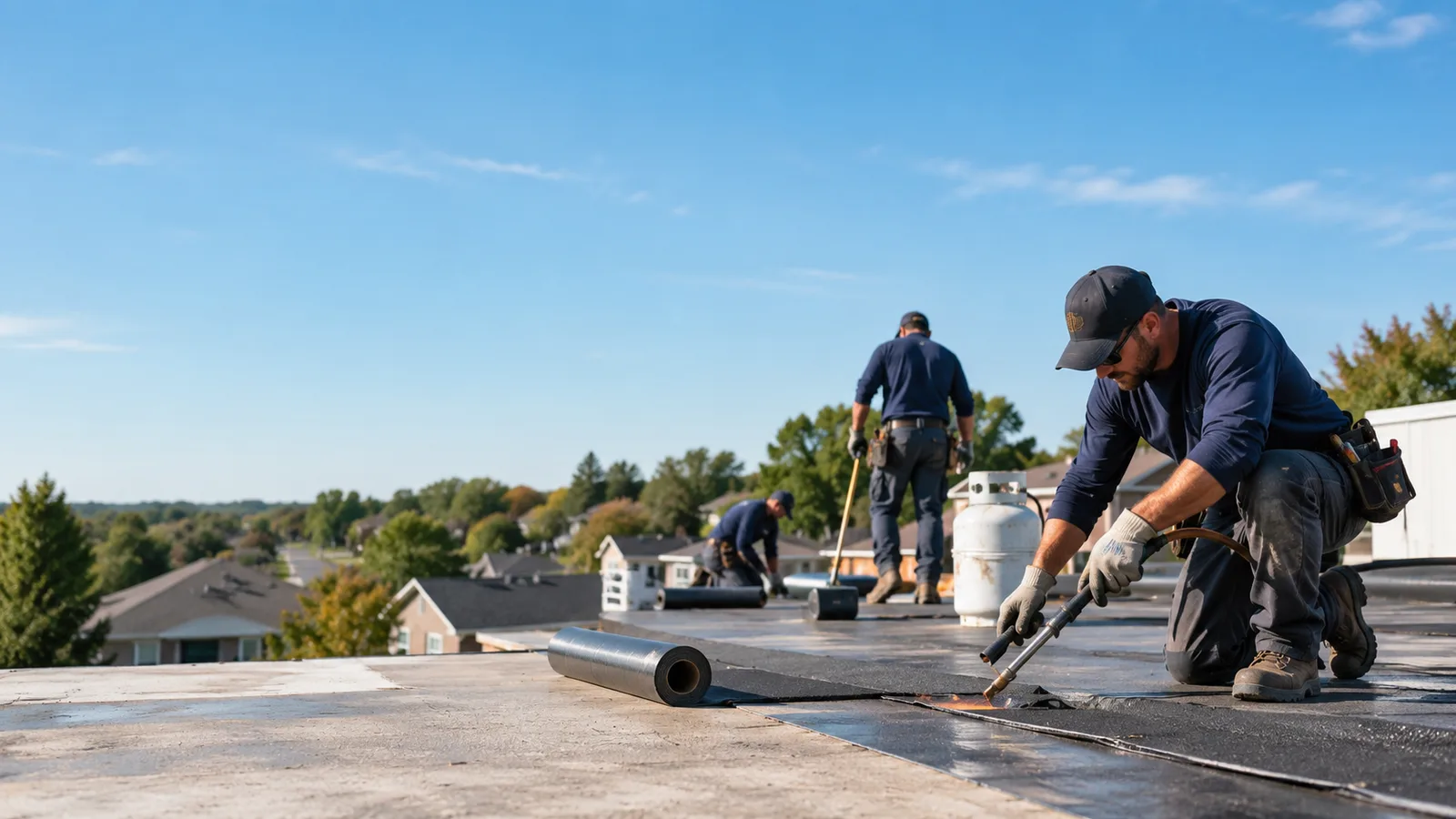 Flat Roof Leak Repair providers in Long Point, IL